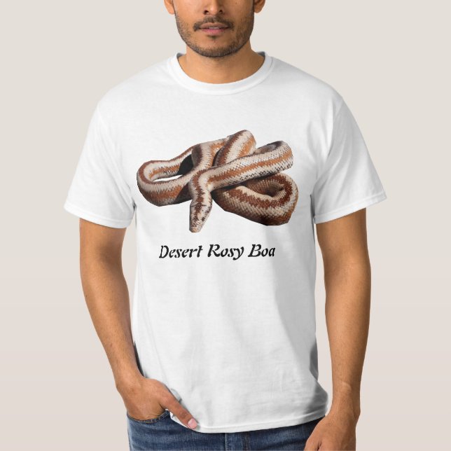 T-shirt do valor da boa rosado do deserto (Frente)