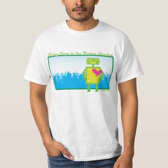 T-shirt do valor de HeartBot (Frente)