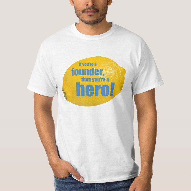 T-shirt do valor de LemonadeHeroes.tv (Frente)