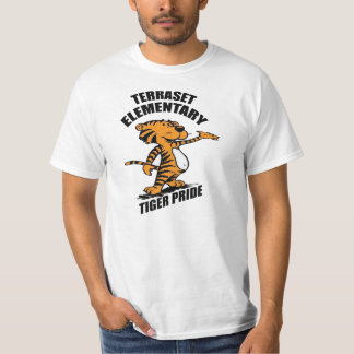 T-shirt do valor do orgulho do tigre