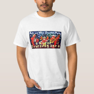 T-shirt do valor do partido dos lagostins de Ruth