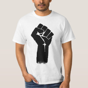 T-shirt do valor do punho da união