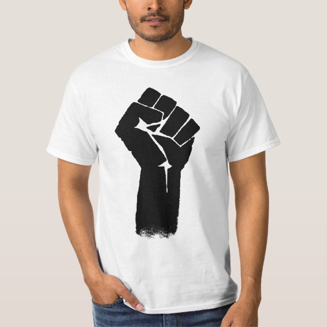 T-shirt do valor do punho da união (Frente)
