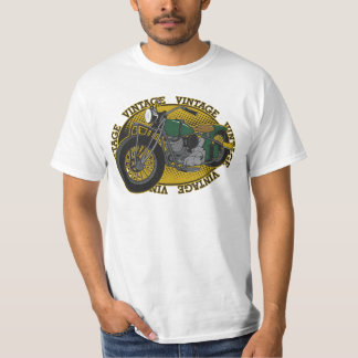 T-shirt do valor dos homens do cavaleiro do ciclo