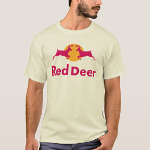 T-shirt do veado vermelho