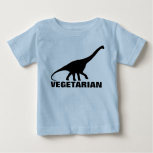 T-shirt do VEGETARIANO do dinossauro