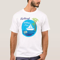 T-shirt do veleiro e da tartaruga
