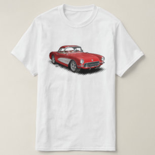 T-shirt do vermelho 56-57 StingVetteRay