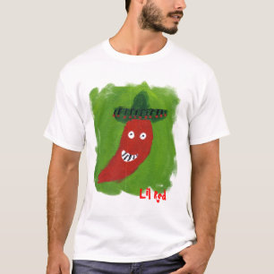T-shirt do vermelho de Lil