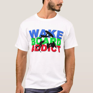 T-shirt do viciado de Wakeboard