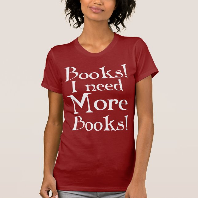 T-shirt do viciado do livro (Frente)
