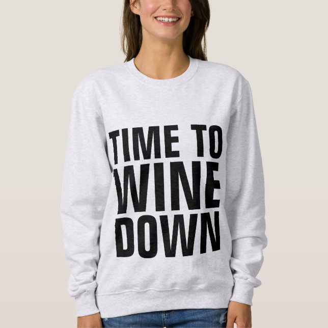 T-shirt do VINHO, HORA DE WINE PARA BAIXO (Frente)