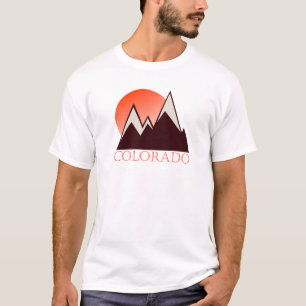 T-shirt do vintage de Colorado