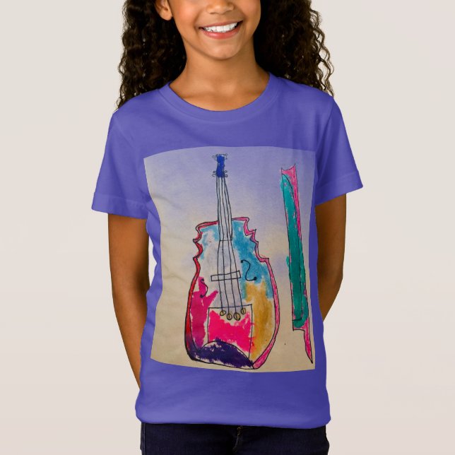 T-shirt do violino (Frente)