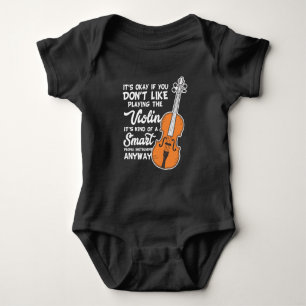 T-shirt do violino - jogo esperto engraçado do