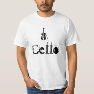 T-shirt do violoncelo