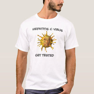 T-shirt do vírus da hepatite C