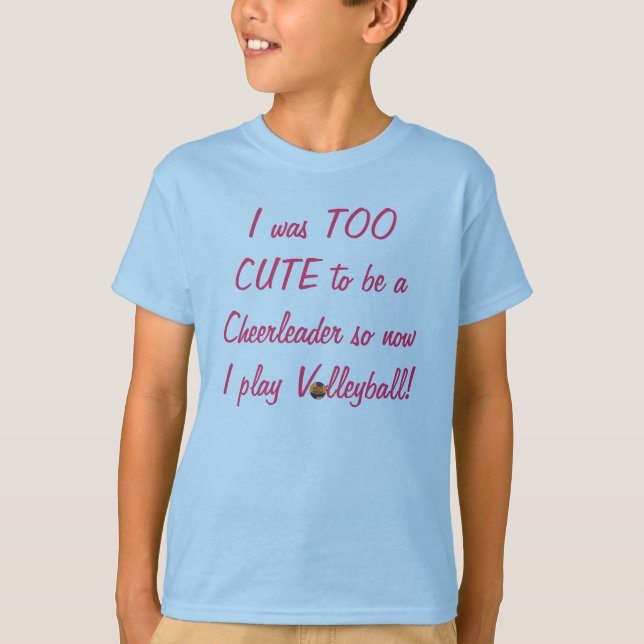 T-shirt do voleibol (Frente)