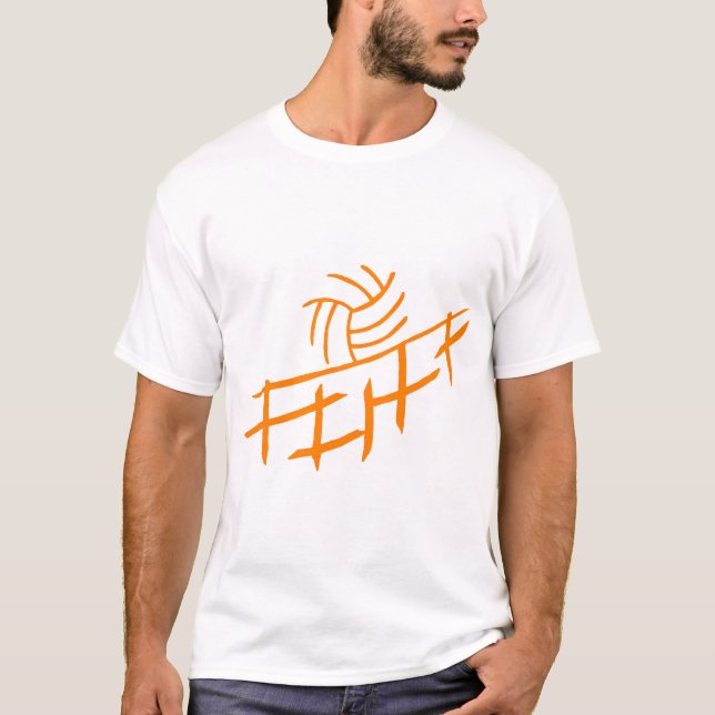T-shirt do voleibol (Frente)