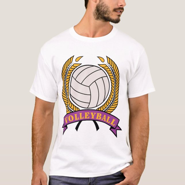 T-shirt do voleibol (Frente)