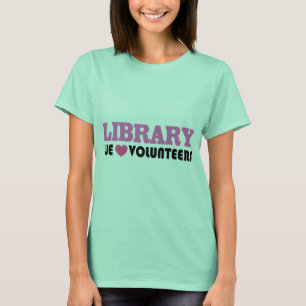 T-shirt do Voluntário da Biblioteca