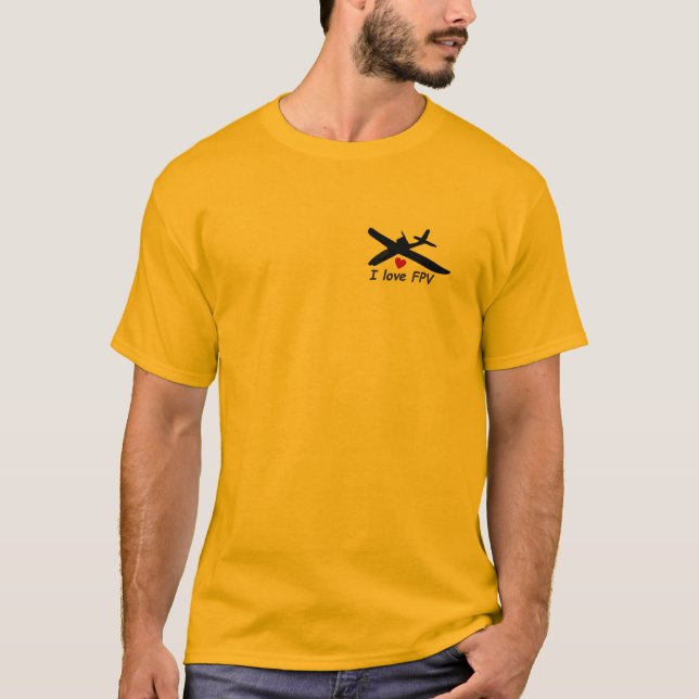 T-shirt do vôo de FPV (Frente)