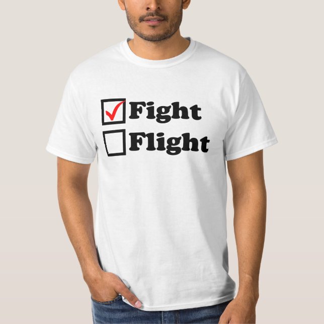 T-shirt do vôo ou da caixa de seleção do vôo (Frente)