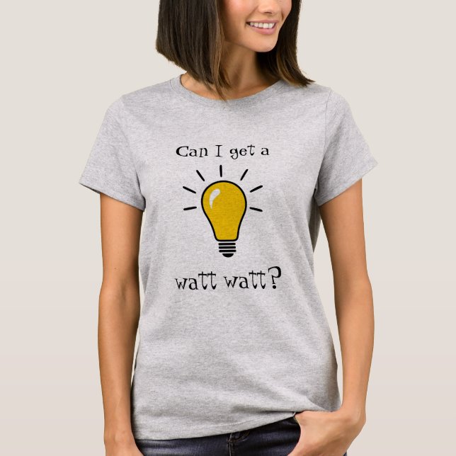T-shirt do watt do watt (Frente)