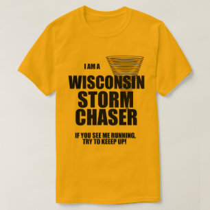 T-shirt do Wisconsin Tornado Storm Chaser