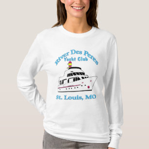 T-shirt do yacht club do DES Peres do rio das