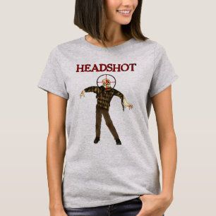 T-shirt do zombi do Headshot