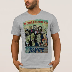 T-shirt do zombi do voto