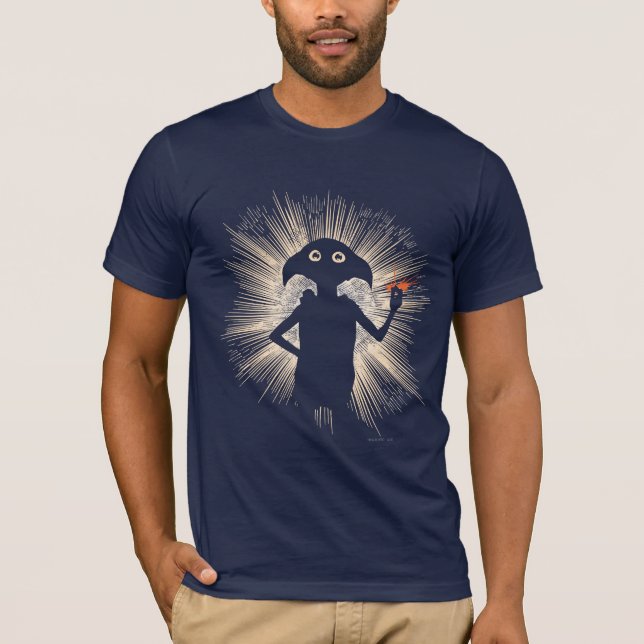 T-shirt Dobby Lançando Magia (Frente)
