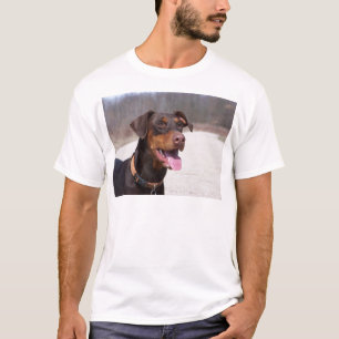 T-shirt Doberman
