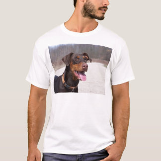 T-shirt Doberman