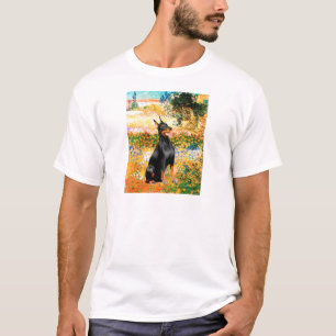 T-shirt Doberman 1 - Jardim (VG)