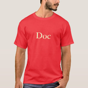 T-Shirt "Doc" (Vermelho)