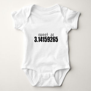 T-shirt Doce como o Pi