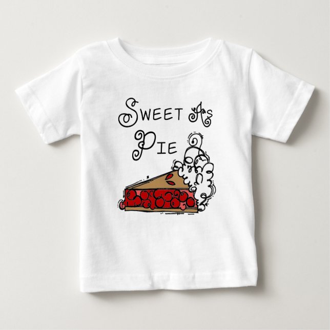 T-shirt Doce como Pie (Frente)