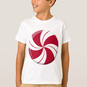 T-shirt Doce de Listra com Redemoinho de Hortelã