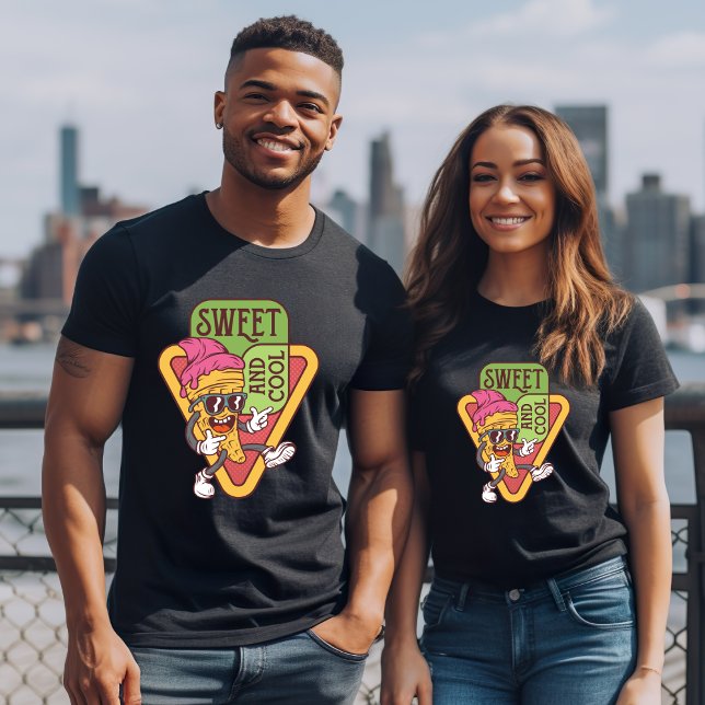 T-Shirt doce e Legal (Criador carregado)