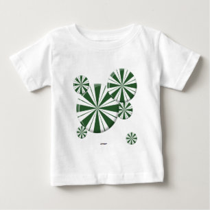 T-shirt Doces da listra da hortelã