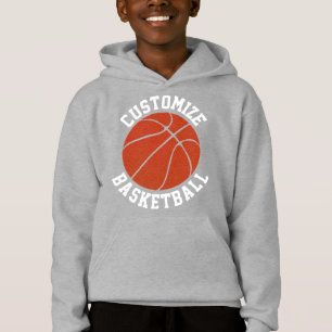 T-shirt Docinho Hoodie De Basquete Para Rapazes Personaliz