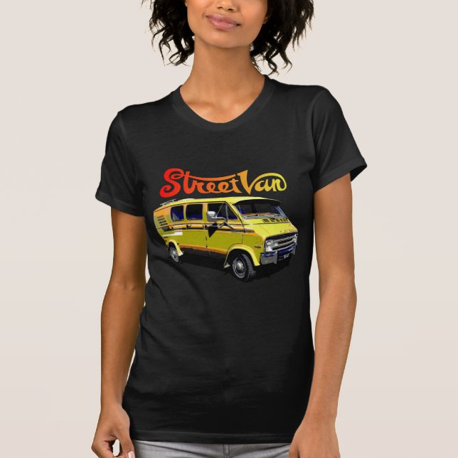 T-shirt Dodge StreetVan (Frente)