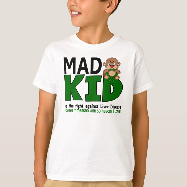 T-shirt Doença Hepática Infantil (Frente)