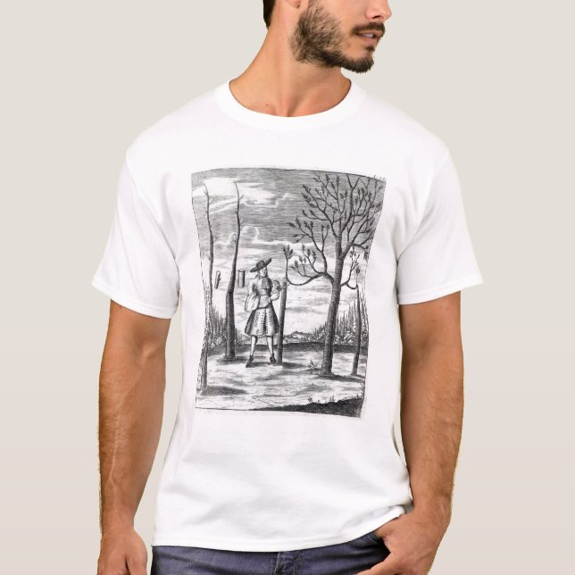 T-shirt Doenças da jardinagem e da planta (Frente)