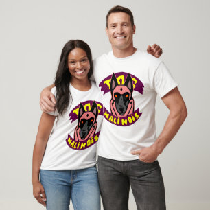 t-shirt dog malinois