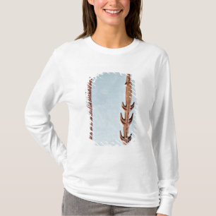 T-shirt Dois arpões, período paleolítico superior