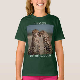 T-shirt Dois gatos grandes