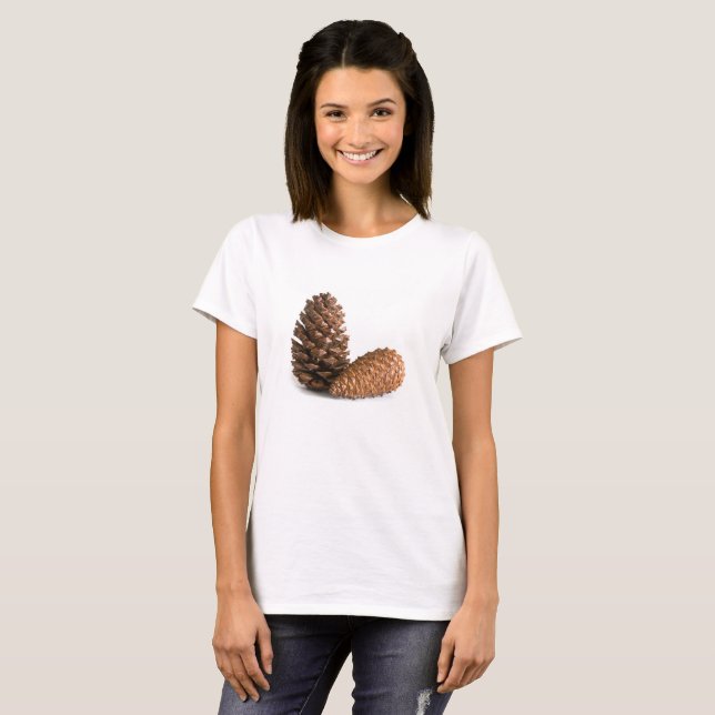 T-shirt Dois pinos (Frente Completa)